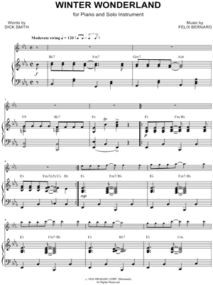 Collection: Winter Wonderland - Bb Instrument & Piano