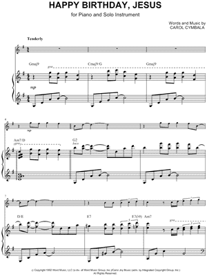 Collection: Happy Birthday, Jesus - Eb Instrument & Piano