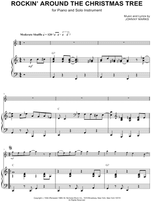 Collection: Rockin' Around the Christmas Tree - Eb Instrument & Piano