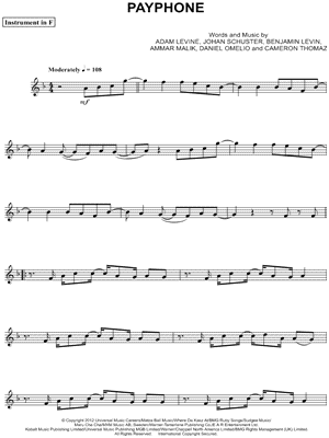 Collection: Payphone - F Instrument & Piano