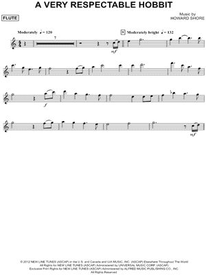 Collection: A Very Respectable Hobbit - Flute & Piano