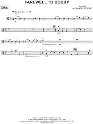 Collection: Farewell to Dobby - Viola & Piano