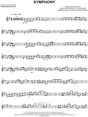 Collection: Symphony - Bb Instrument & Piano