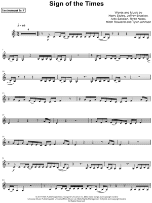 Collection: Sign of the Times - F Instrument & Piano