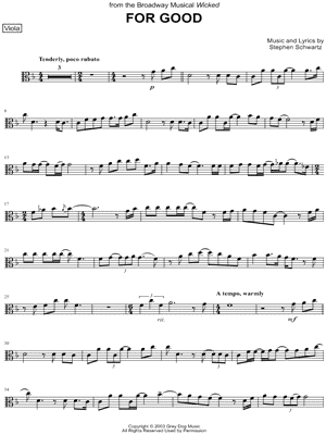 Collection: For Good - Viola & Piano