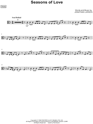 Collection: Seasons of Love - Viola & Piano