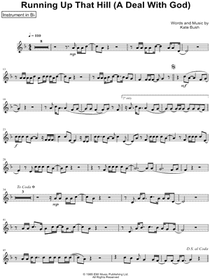 Collection: Running Up That Hill - Bb Instrument & Piano