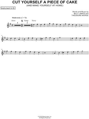 Collection: Cut Yourself a Piece of Cake - Eb Instrument & Piano