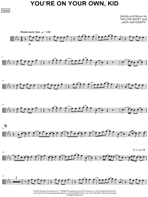 Collection: You're on Your Own, Kid - Viola & Piano