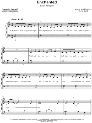 Collection: Easy Taylor Swift Favorites: Volume 2