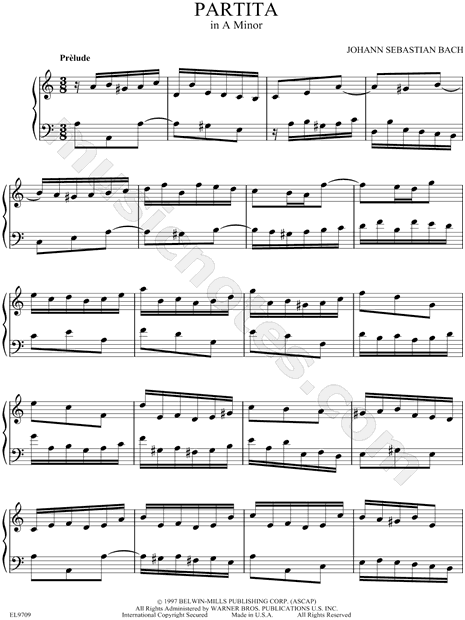Collection: Partita in A Minor