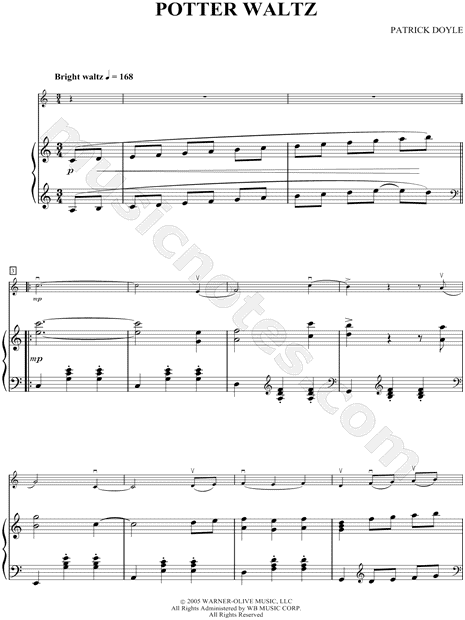 Collection: Potter Waltz - Cello & Piano