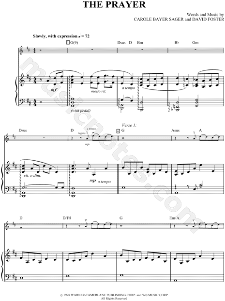 Collection: The Prayer - Violin and Piano
