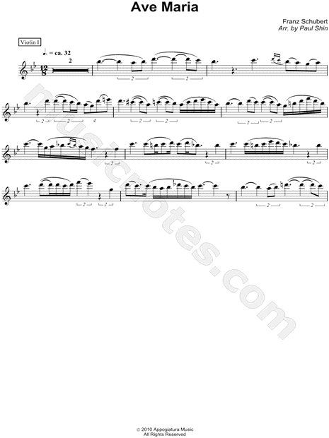 Collection: Ave Maria - String Quartet