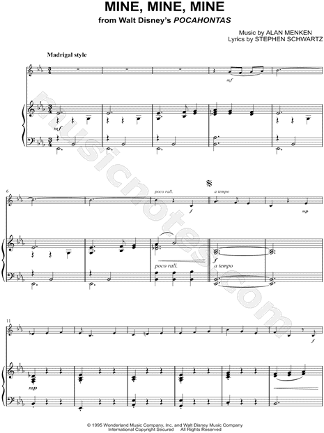 Collection: Mine, Mine, Mine - Trumpet & Piano