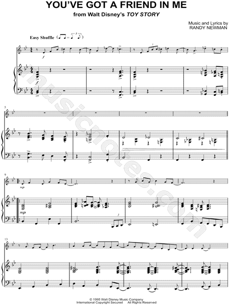 Collection: You've Got a Friend In Me - Trumpet & Piano