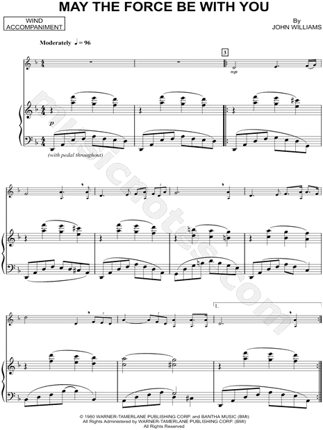 Collection: May the Force Be With You - Flute & Piano