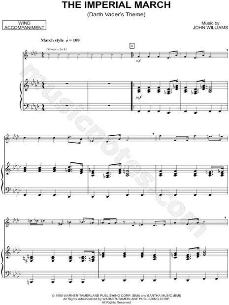 Collection: The Imperial March - Tenor Sax & Piano