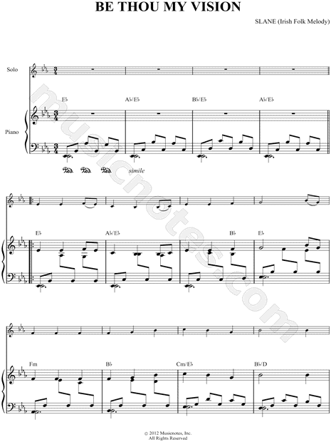 Collection: Be Thou My Vision - Violin & Piano