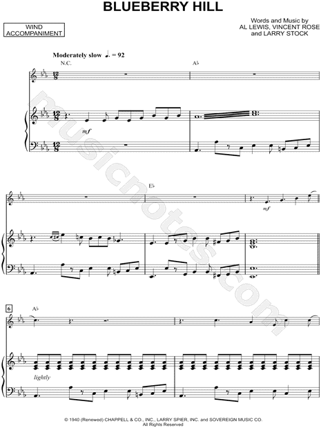 Collection: Blueberry Hill - French Horn & Piano