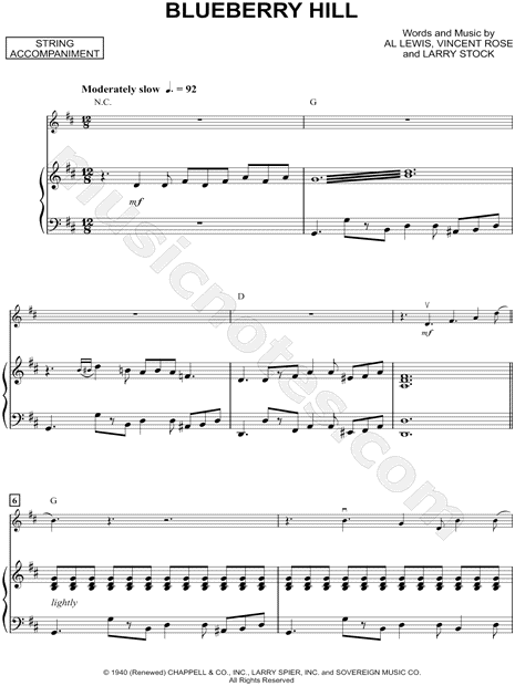 Collection: Blueberry Hill - Violin & Piano