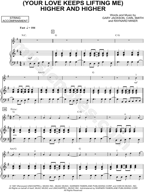 Collection: (Your Love Keeps Lifting Me) Higher and Higher - Viola & Piano Accompaniment