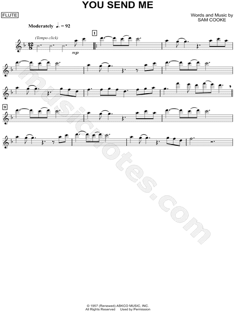 Collection: You Send Me - Flute & Piano Accompaniment