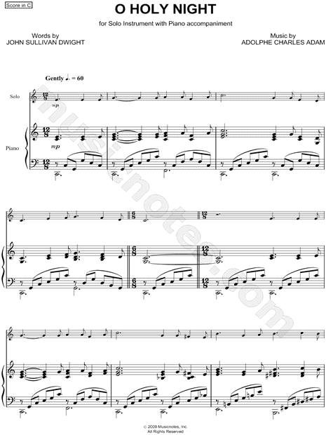 Collection: O Holy Night - Viola & Piano