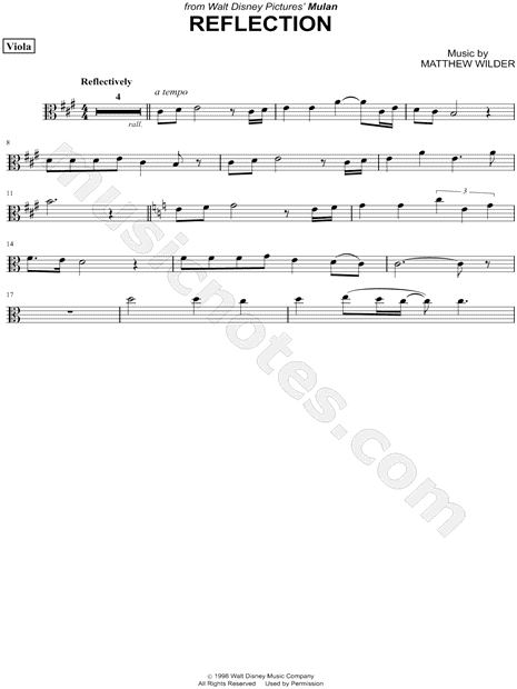 Collection: Reflection - Viola & Piano