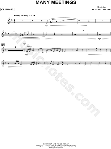 Collection: Many Meetings - Clarinet & Piano