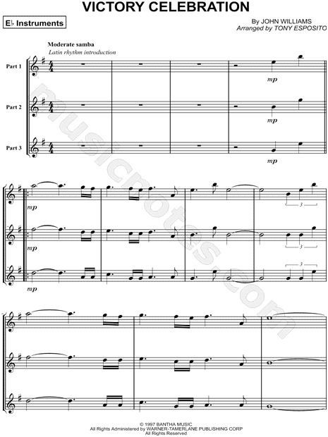 Collection: Victory Celebration - Eb Trio & Piano
