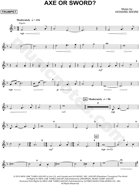 Collection: Axe or Sword? - Trumpet & Piano Accompaniment