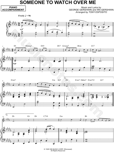 Collection: Someone to Watch Over Me - Alto Saxophone & Piano
