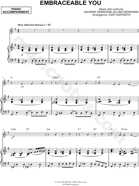 Collection: Embraceable You - Tenor Sax & Piano