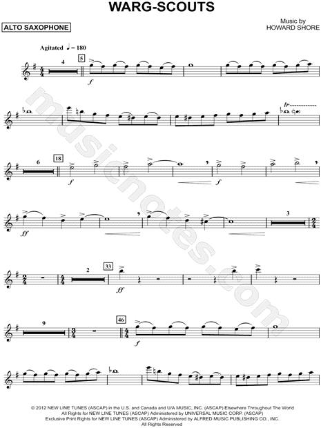 Collection: Warg-Scouts - Alto Saxophone & Piano