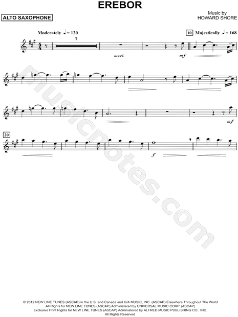 Collection: Erebor - Alto Saxophone & Piano Accompaniment