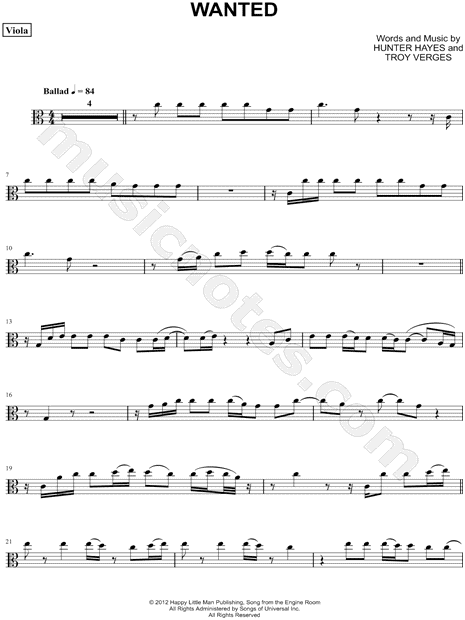 Collection: Wanted - Viola & Piano