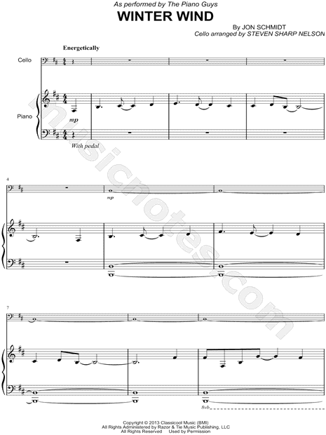 Collection: Winter Wind - Cello & Piano