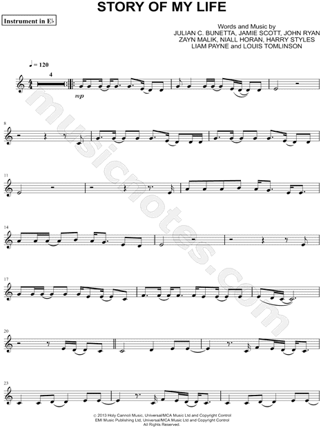 Collection: Story of My Life - Eb Instrument & Piano