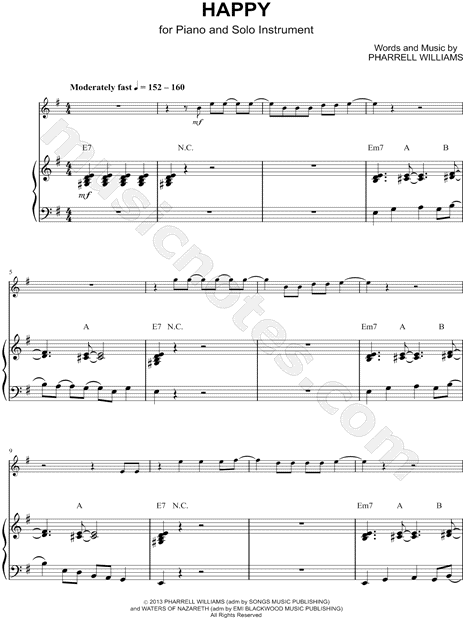 Collection: Happy - C Instrument & Piano