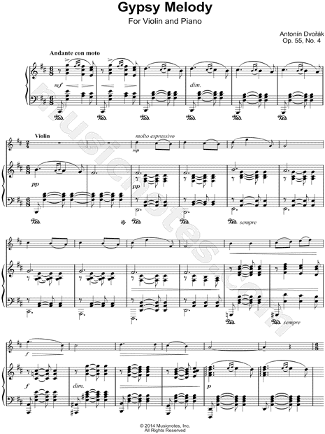Collection: Gypsy Melody - Violin & Piano