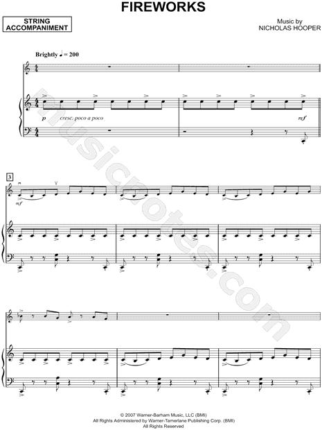 Collection: Fireworks - Violin & Piano