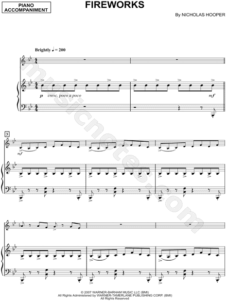 Collection: Fireworks - French Horn & Piano