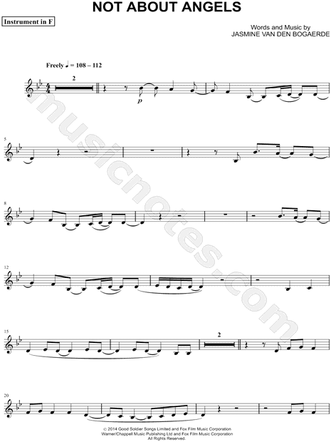 Collection: Not About Angels - F Instrument & Piano