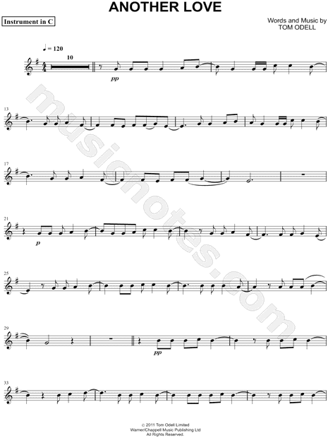 Collection: Another Love - C Instrument & Piano
