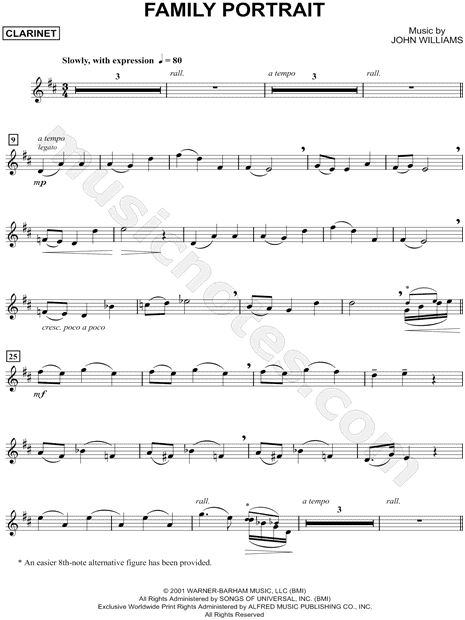 Collection: Family Portrait - Clarinet & Piano