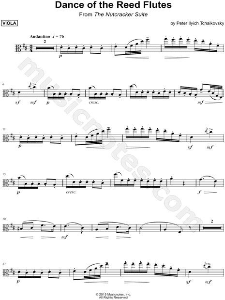 Collection: Dance of the Reed Flutes - Viola & Piano