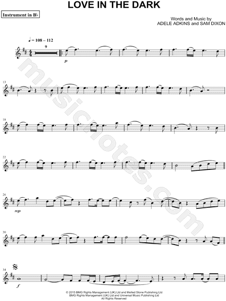 Collection: Love in the Dark - Bb Instrument & Piano
