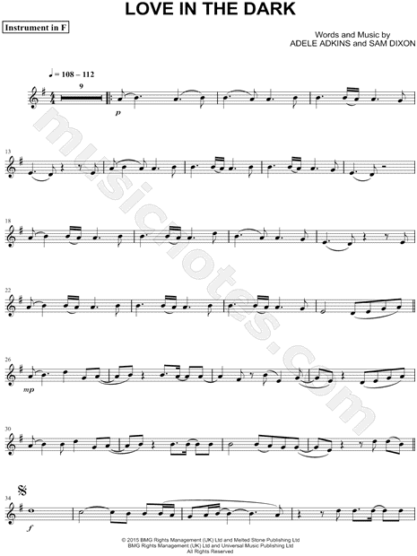 Collection: Love in the Dark - F Instrument & Piano