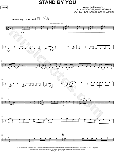 Collection: Stand by You - Viola & Piano